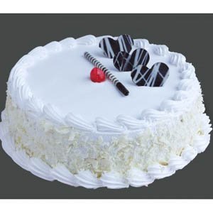 Cake (51) Delicious Vanilla Cake 2 Pound - Image 1