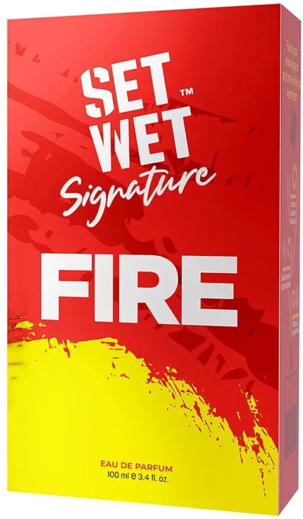 SET WET Signature Parfum Fire 100 ml (For Men)